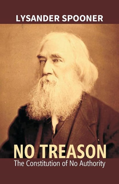 No Treason, Lsyander Spooner - Paperback - 9789351285182