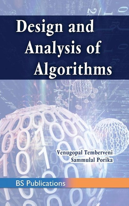 Design and Analysis of Algorithms, Venugopal Temberveni ; Sammulal Porika - Gebonden - 9789352301331