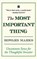The most important thing, Howard Marks - Paperback - 9789353022792