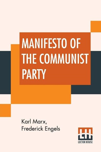 Manifesto Of The Communist Party, Karl Marx ; Frederick Engels - Paperback - 9789353366261
