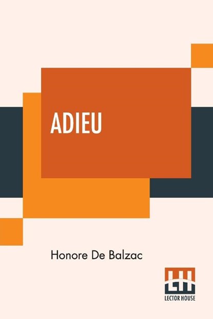 Adieu, Honore De Balzac - Paperback - 9789353421762