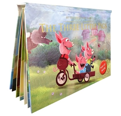 My First Pop-Up Fairy Tales - Three Little Pigs, Wonder House Books - Paperback - 9789354400124
