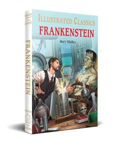 Frankenstein for Kids : illustrated Children Classics English Novel with Review Questions, Mary Shelley - Gebonden - 9789354402494