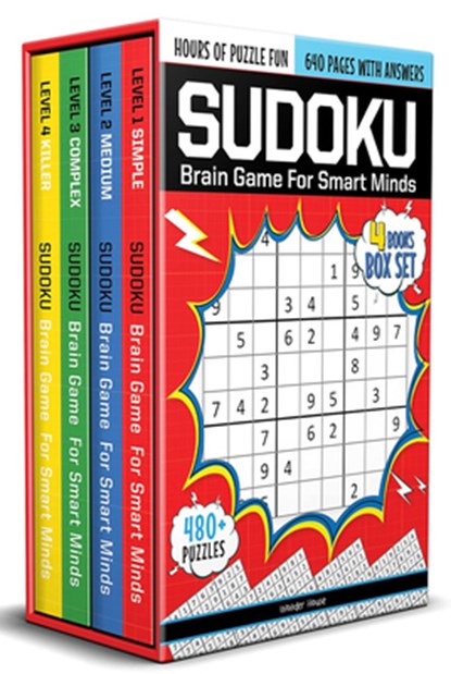 Sudoku - Brain Games for Smart Minds, Wonder House Books - Paperback - 9789354403927