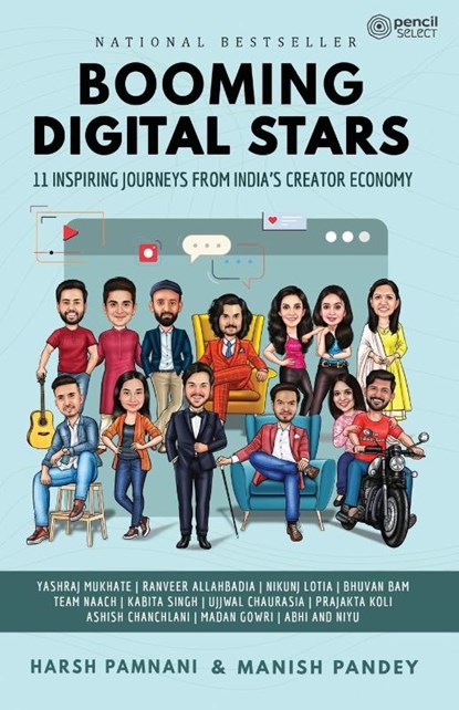 Booming Digital Stars, Harsh Pamnani ; Manish Pandey - Paperback - 9789354589485