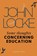 Some Thoughts CONCERNING EDUCATION, John Locke - Paperback - 9789355281616