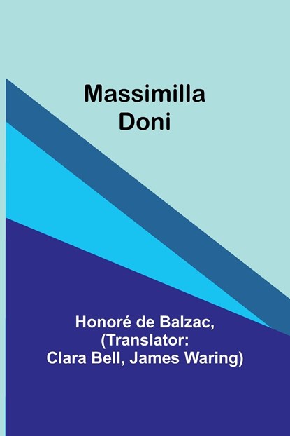 Massimilla Doni, Honoré de Balzac - Paperback - 9789356908314