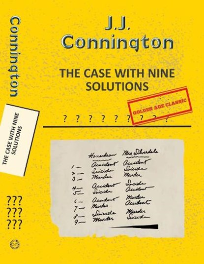 The Case With Nine Solutions, JJ Connington - Paperback - 9789357310277