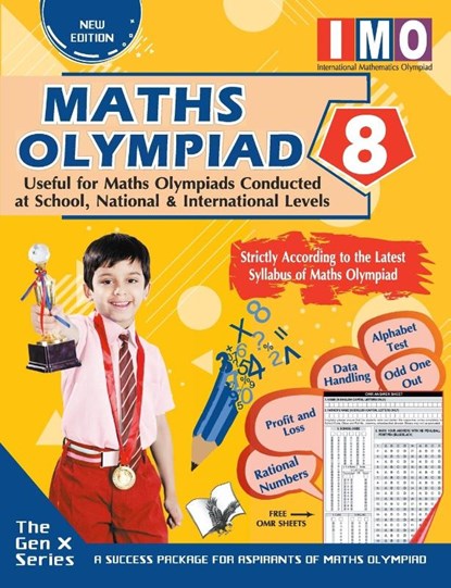 International Maths Olympiad - Class 8(With OMR Sheets), KUMAR PRASOON KUMAR - Paperback - 9789357940573