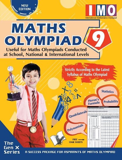 International Maths Olympiad - Class 9(with Omr Sheets), Prasoon Kumar - Paperback - 9789357940580