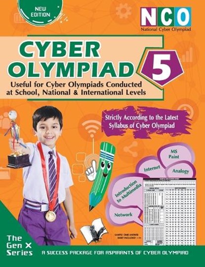 National Cyber Olympiad - Class 5(With OMR Sheets), SINGH SHRADDHA SINGH - Paperback - 9789357940634