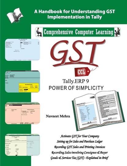 Gst Tally Erp9, Navneet Mehra - Paperback - 9789357942423