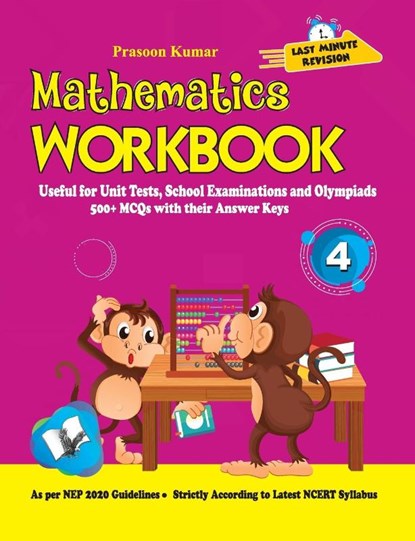 Mathematics Workbook Class 4, Prasoon Kumar - Paperback - 9789357942478