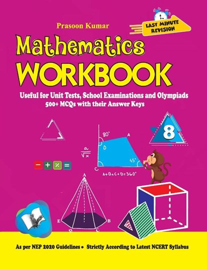 Mathematics Workbook Class 8, Prasoon Kumar - Paperback - 9789357942515