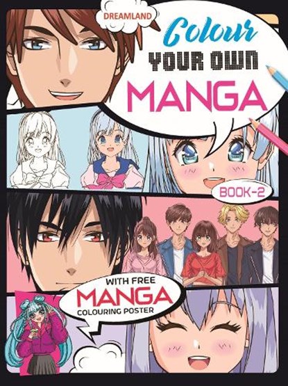 Manga Colouring-, niet bekend - Paperback - 9789358065466