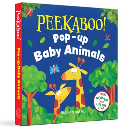 Pee-Ka-Boo! Pop-Up: Baby Animals: Pop-Up and Lift the Flap, Wonder House Books - Gebonden - 9789362142771
