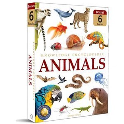 Animals - Collection of 6 Books : Knowledge Encyclopedia For Children, Wonder House Books - Ebook - 9789362145284