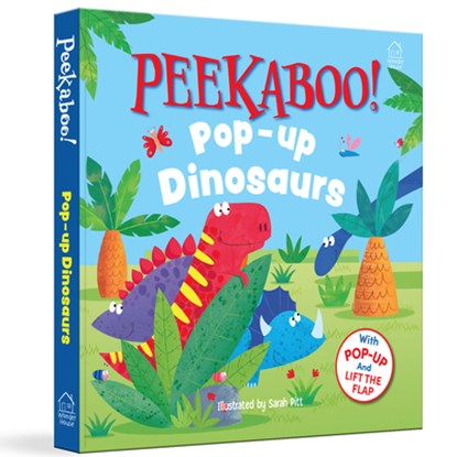 Pee-Ka-Boo! Pop-Up: Dinosaurs: Pop-Up and Lift the Flap, Wonder House Books - Gebonden - 9789362148636