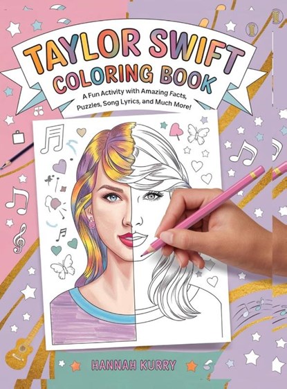Taylor Swift Coloring Book, Hannah Kurry - Gebonden - 9789363118478