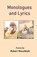 Monologues and Lyrics, Robert Wexelblatt - Paperback - 9789363548442