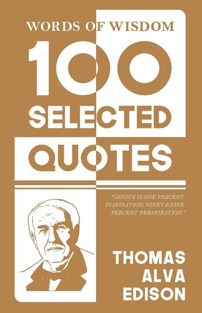 Words Of Wisdom, Thomas A. Edison - Paperback - 9789363979789