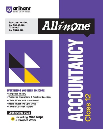 AIO CBSE Accountancy 12th, Anshul Sharma Sarvesh Kumar Mittal - Paperback - 9789368401643
