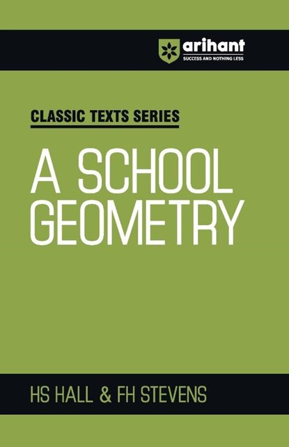A School Geometry, Hs Hall ; Fh Stevens - Paperback - 9789368405450