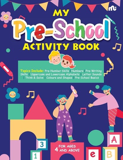 My Pre-School Activity Book, Moonstone - Paperback - 9789370030121