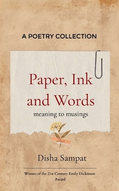Paper, Ink and Words, Disha Sampat - Gebonden - 9789371568906