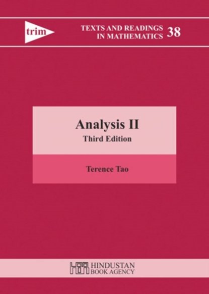 Analysis II, Terence Tao - Gebonden - 9789380250656