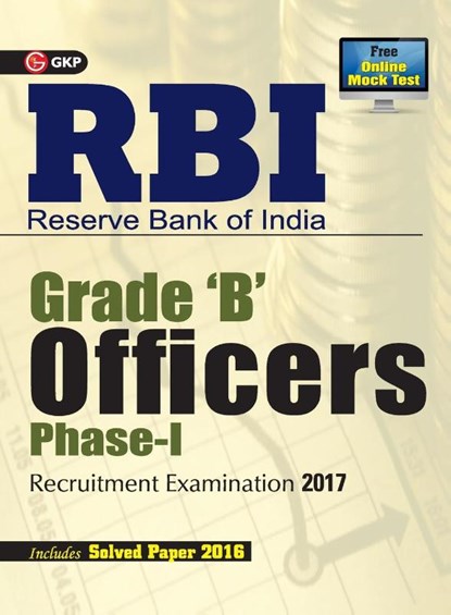 RBI Reserve Bank of India GRADE (B) Officers Phase-I Recruitment Examination 2017, UNKNOWN - Paperback - 9789386601070