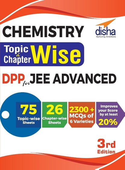 Chemistry Topic-wise & Chapter-wise DPP (Daily Practice Problem) Sheets for JEE Advanced 3rd Edition, Disha Experts - Paperback - 9789386629807