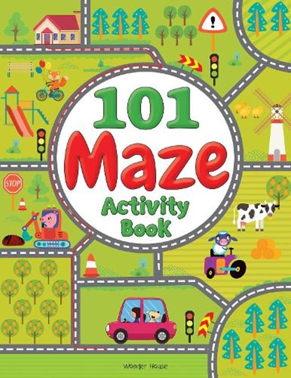 101 MAZE ACTIVITY BOOKS, Wonder House Books - Paperback - 9789388369947