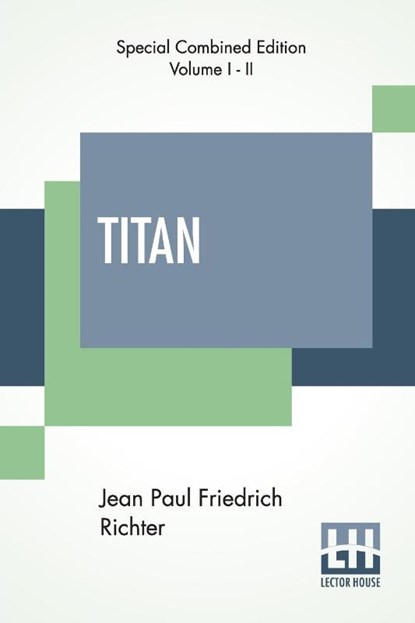 Titan (Complete), Jean Paul Friedrich Richter - Paperback - 9789389509946