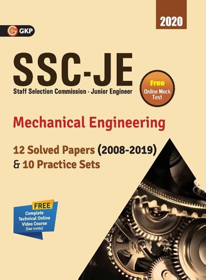 Ssc Je 2020 Mechanical Engineering - Solved Paper & Practice Sets, Gkp - Paperback - 9789389573565