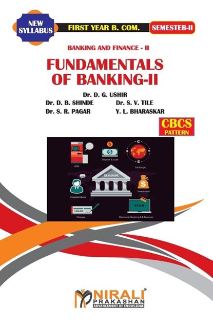 Banking and Finance (Fundamentals of Banking II), D G Ushir - Paperback - 9789389686401