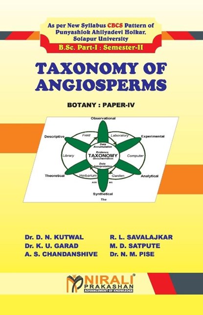 Taxonomy of Angiosperms (Paper - IV), Dr D N Kutwal - Paperback - 9789389686678