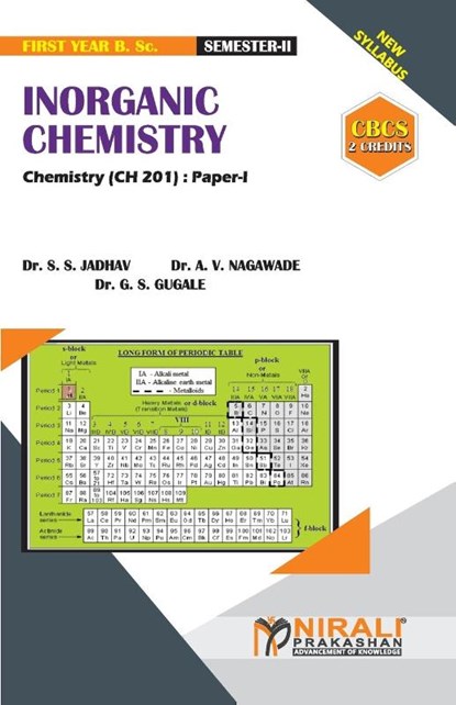 INORGANIC CHEMISTRY [2 Credits] Chemistry, Dr S S Jadhav - Paperback - 9789389686708
