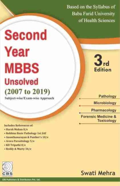 Second Year MBBS Unsolved, Swati Mehra - Paperback - 9789389941951