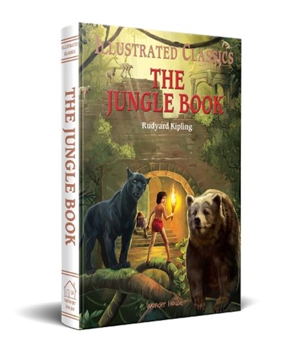 The Jungle Book: Illustrated Children Classics, Wonder House Books - Gebonden - 9789390093045