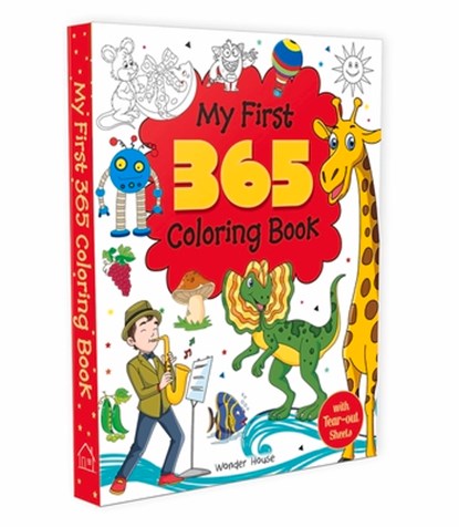 My First 365 Coloring Book, Wonder House Books - Paperback - 9789390183005