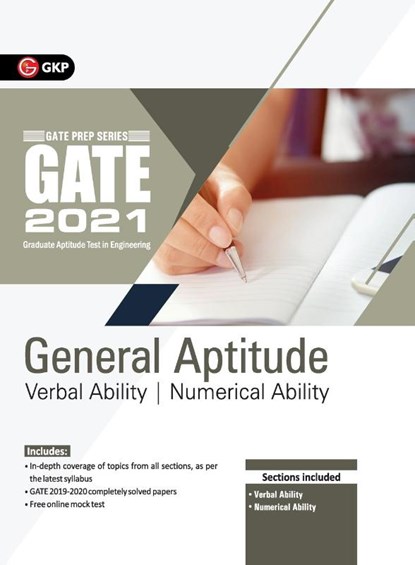 GATE 2021 - Guide - General Aptitude, Gkp - Paperback - 9789390187324