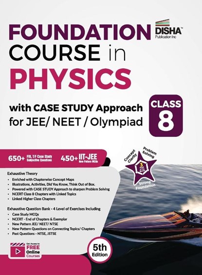 Foundation Course in Physics with Case Study Approach for Jee/ Neet/ Olympiad Class 85th Edition, Disha Experts - Paperback - 9789390711802