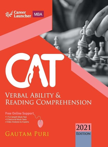 Cat 2021 Verbal Ability & Reading Comprehension, Gautam Puri - Paperback - 9789390820375