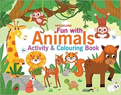 Fun with Animals Activity & Colouring , niet bekend - Paperback - 9789394767881