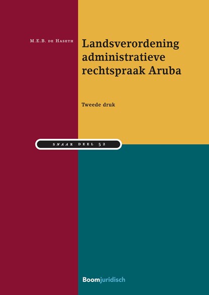 Landsverordening administratieve rechtspraak Aruba, M.E.B. de Haseth - Ebook - 9789400112919