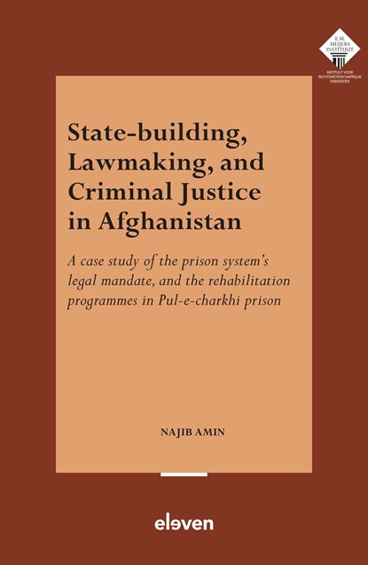 State-Building, Lawmaking, and Criminal Justice in Afghanistan, N. Amin - Ebook - 9789400113046