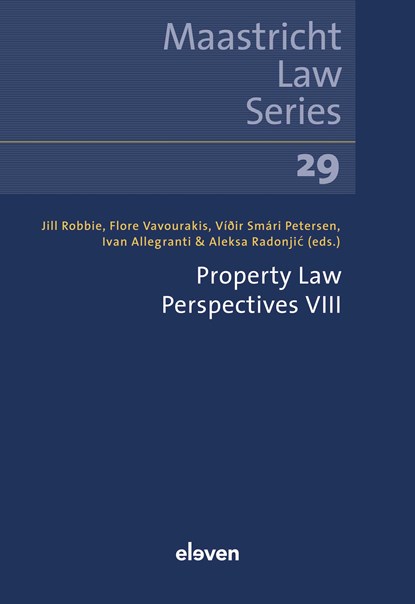 Property Law Perspectives VIII, niet bekend - Ebook - 9789400113312