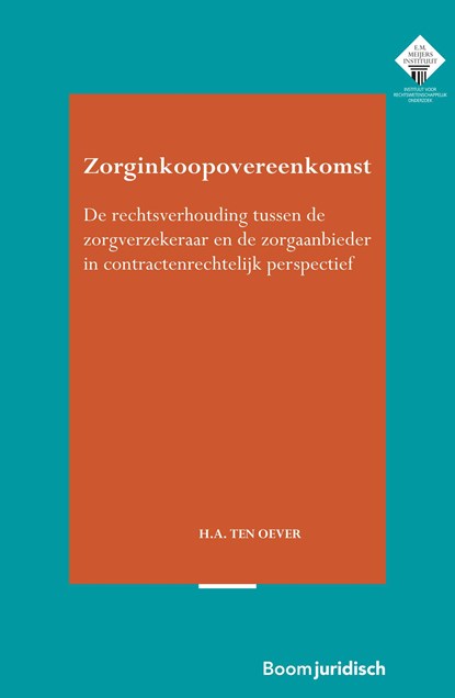 Zorginkoopovereenkomst, Hetty ten Oever - Ebook - 9789400113398