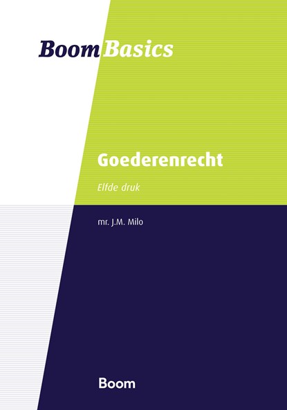 Boom Basics Goederenrecht, J.M. Milo - Ebook - 9789400114043